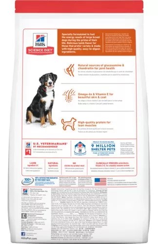 Comida Para Perros Hills Science Diet Large Breed Adult 1-5 Bolsa 33 Lb